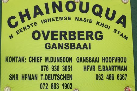 Gansbaai Khoi San reik uit 1